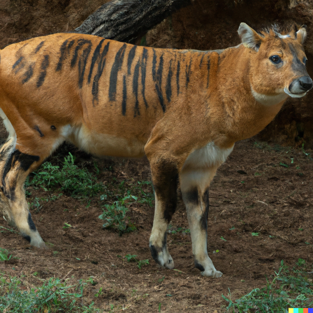 The Legendary Cow-Tiger by aihimbo on DeviantArt