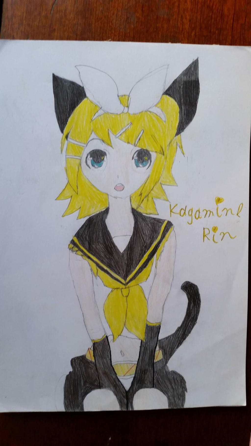 Kagamine Rin by warriorcatsfann on DeviantArt