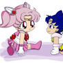 Sailor Chibi Moon and Luna