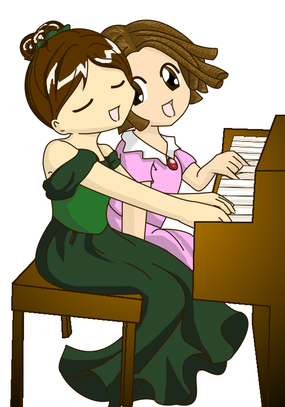 Piano gals