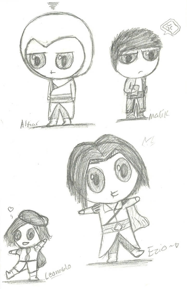 AC doodles by Ryan-Gray on DeviantArt