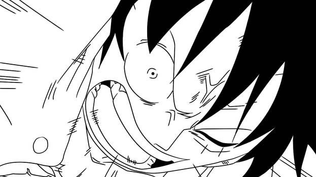 Monkey D. Luffy  [BW]