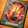 Cards collection of electric guitar #4