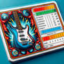 Cards collection of electric guitar #11