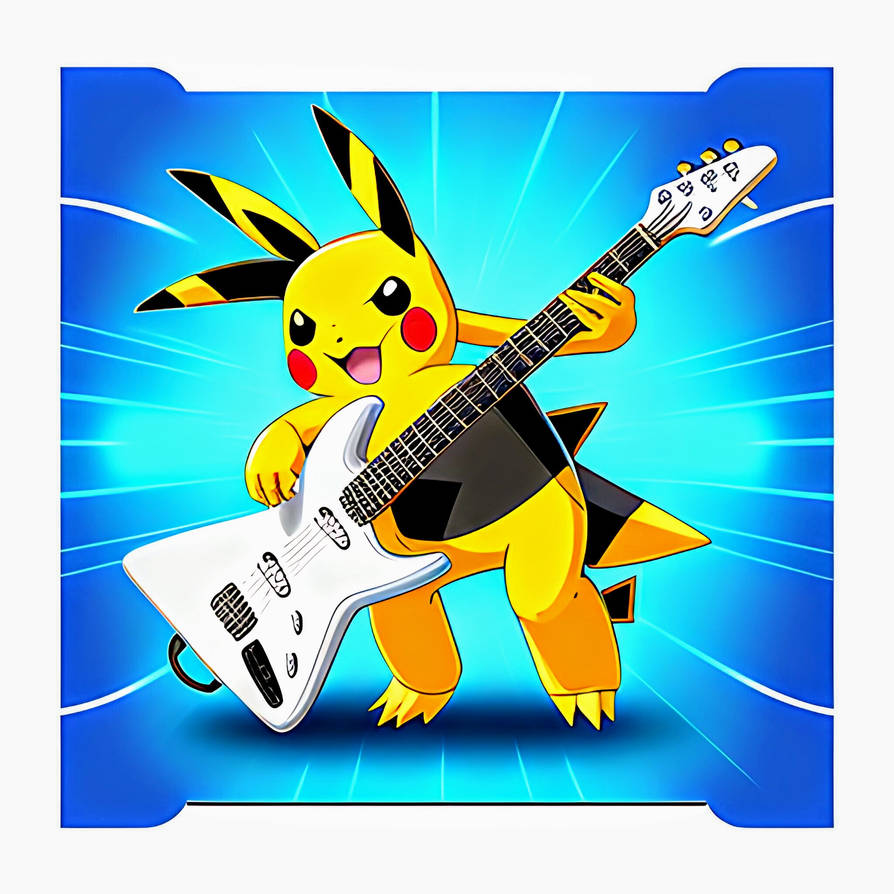 Guitar pokemon card #11 by derf1604 on DeviantArt
