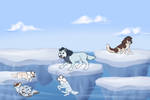 Ice Floes Exploration 3 by northpawsarpg