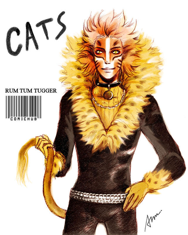 Rum Tum Tugger by comichub on DeviantArt