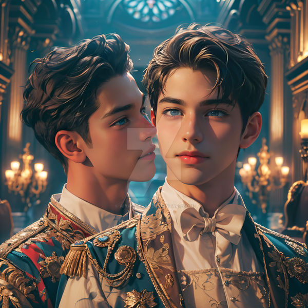 Deviantart Prince prince couple by AIYaoiBLLab on DeviantArt