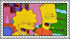 [stamp] Laughing Lisa and Bart Simpson by Infrasonicman