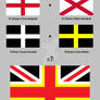 United Kingdom Flag without Scotland (Concept)
