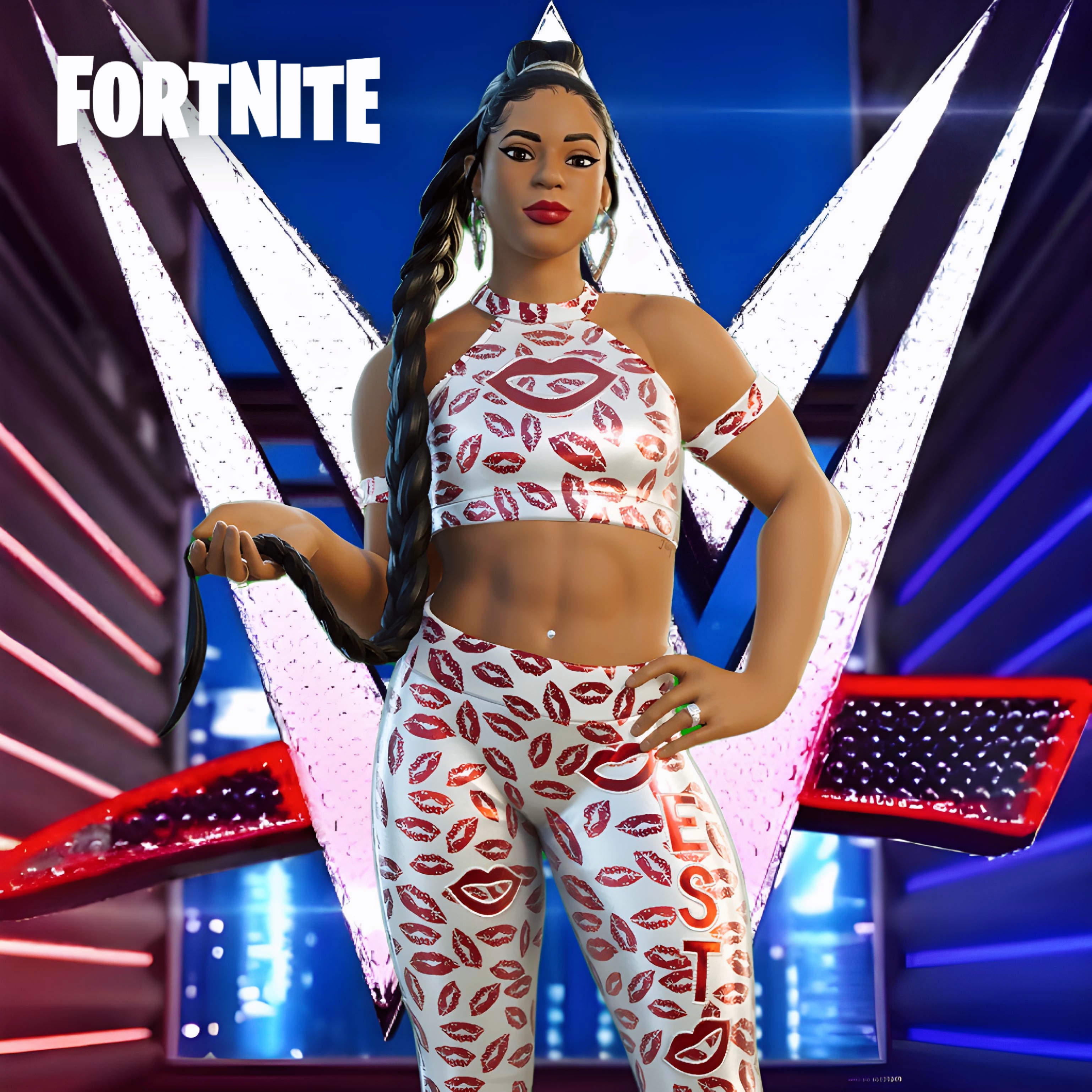 NEW WWE Skins In Fortnite! (Becky Lynch & Bianca Belair) 