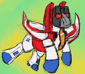 Starscream, Pony in Disguise!