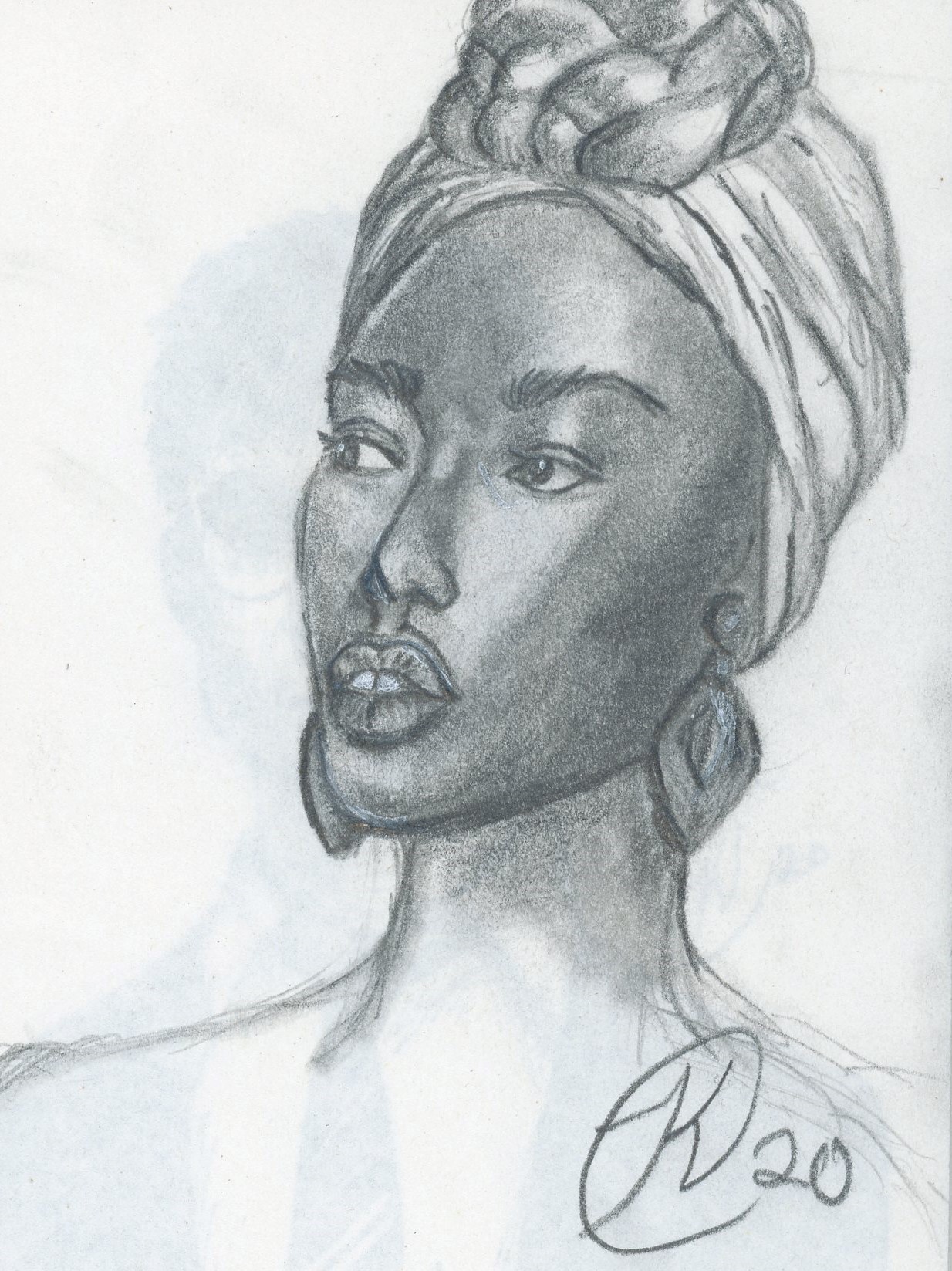 African Woman Sketch By KMRtist On DeviantArt african-woman-sketch-by-kmrtist-on-deviantart