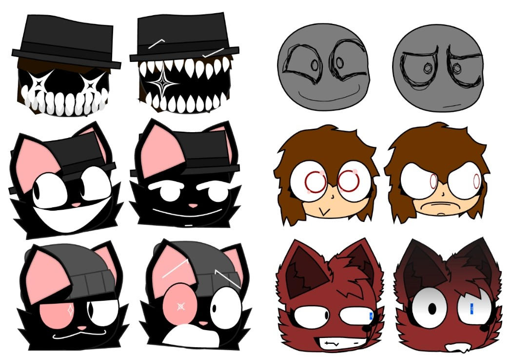 Random Faces Horror Mod Random faces by MrWhiskerz230 on DeviantArt