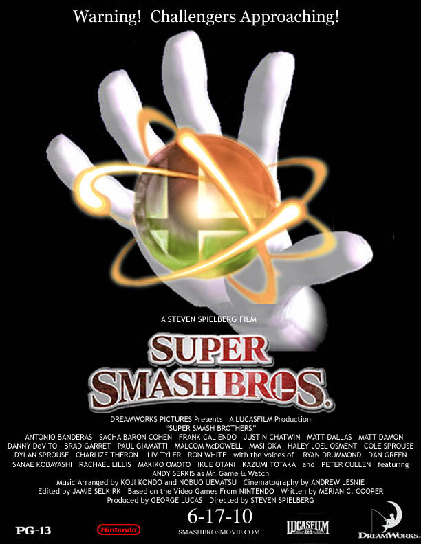Super Smash Bros. Movie Poster by TheRabidArtist on DeviantArt