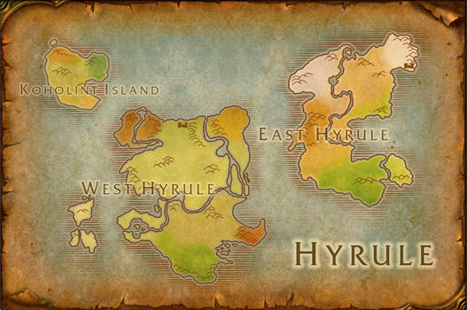 Hyrule World Map