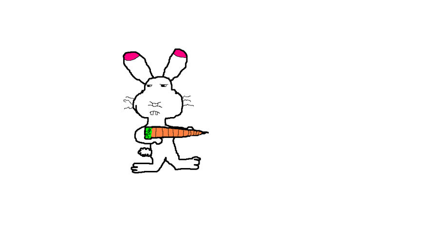 B Rabbit Angry Angry Rabbit by ProjectFireLights on DeviantArt