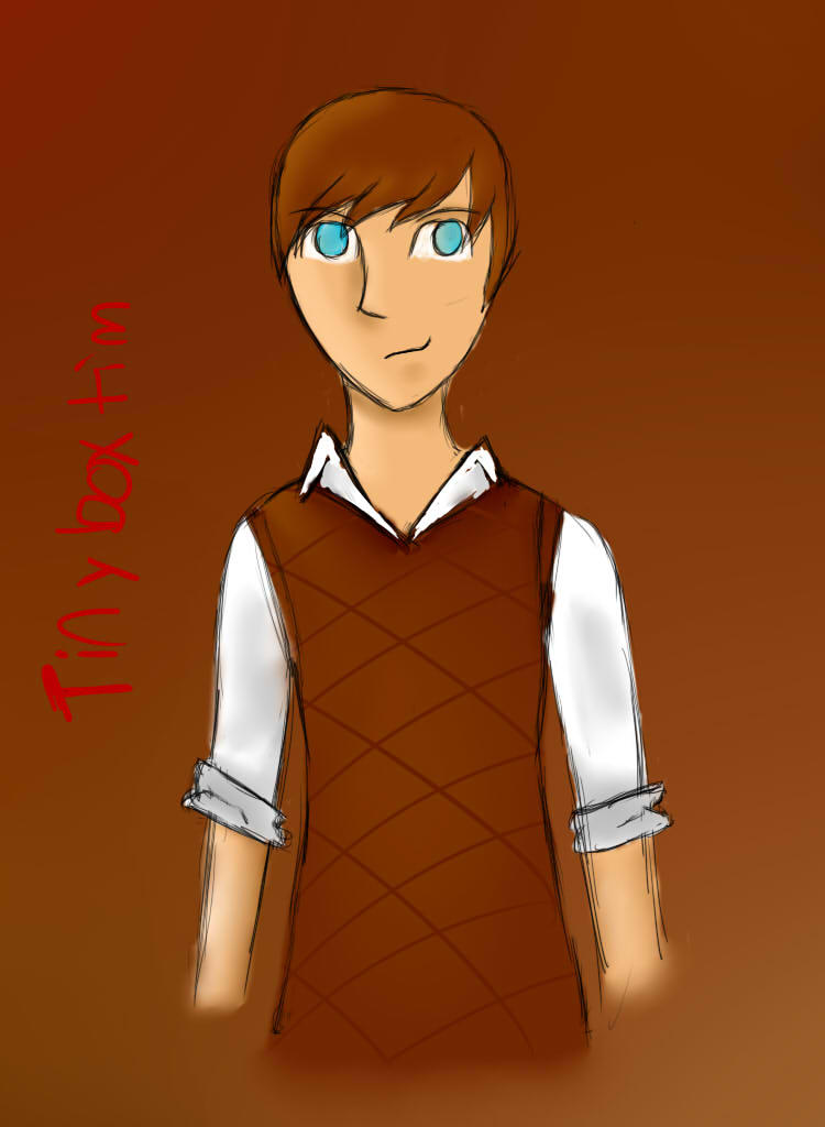 Tiny Box Tim Human by Bugsanilla on DeviantArt