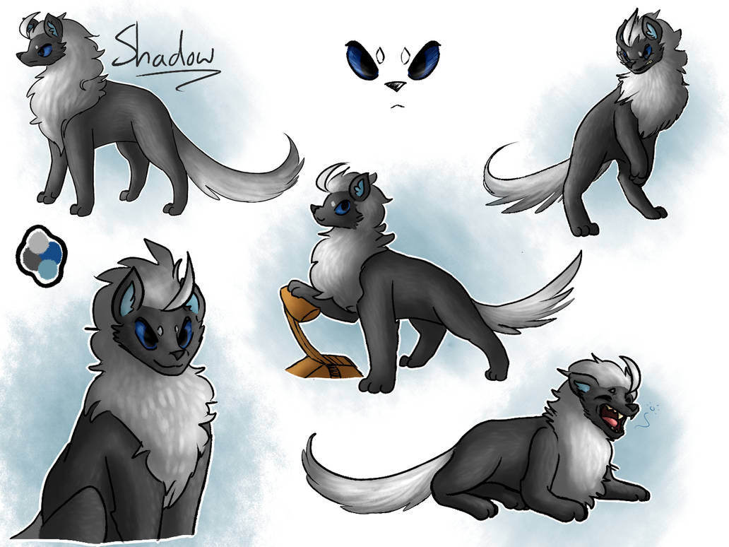 Ref Shadow Shadow reference sheet by NaomaBobian on DeviantArt