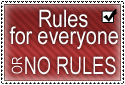 Rules are for everyone