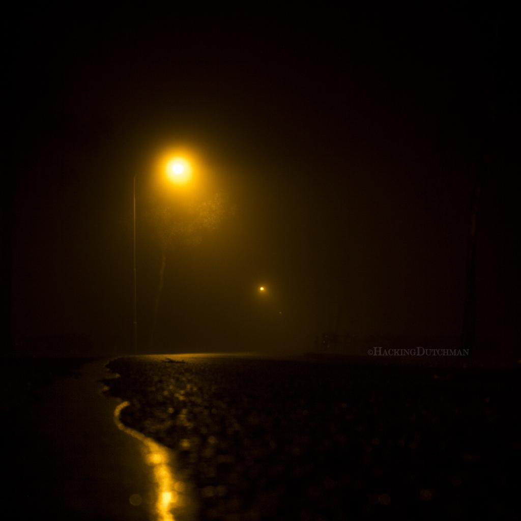 Foggy night