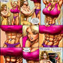 Bends a coin with her abs