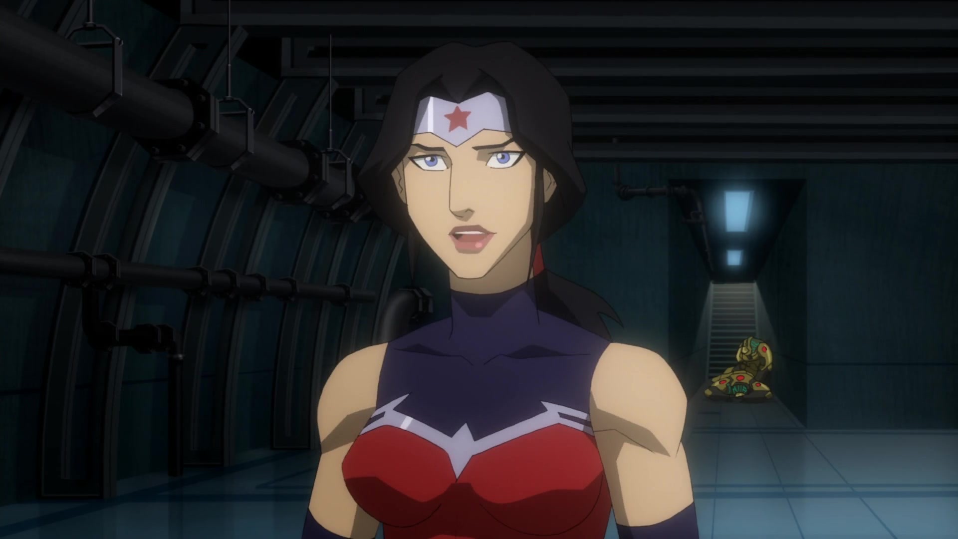 Wonder Woman shoulders