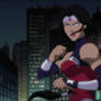 Wonder Woman squaring up