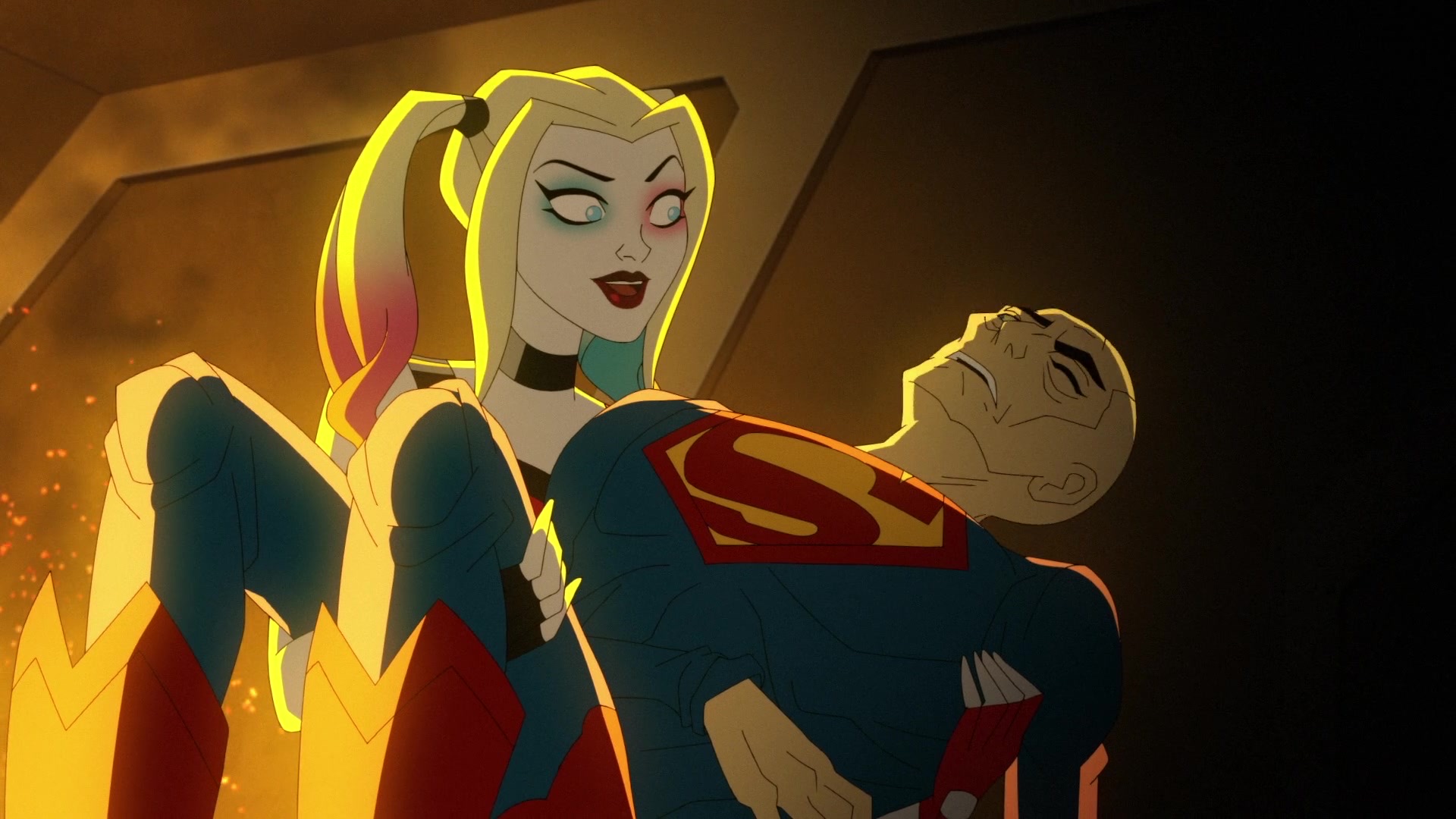 Carrying Superman to safety