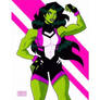 She Hulk bicep flex