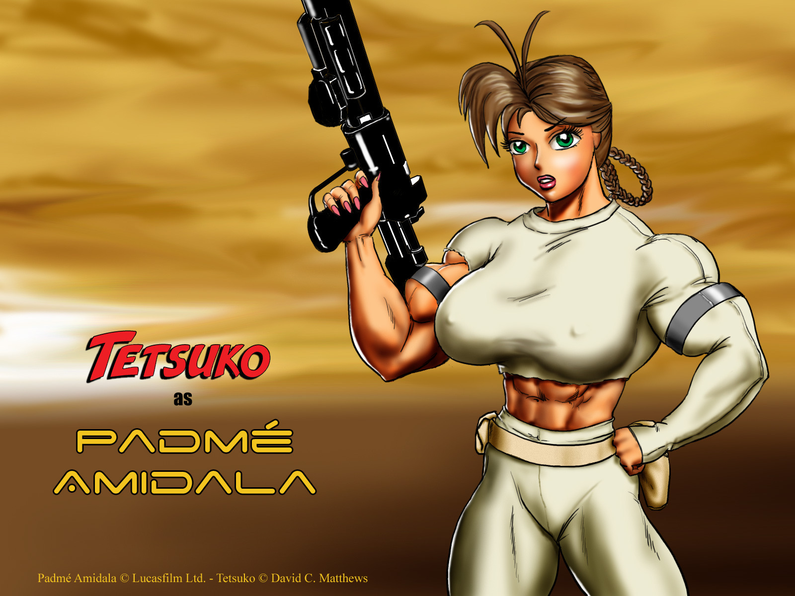 Tetsuko has Star Wars character 2