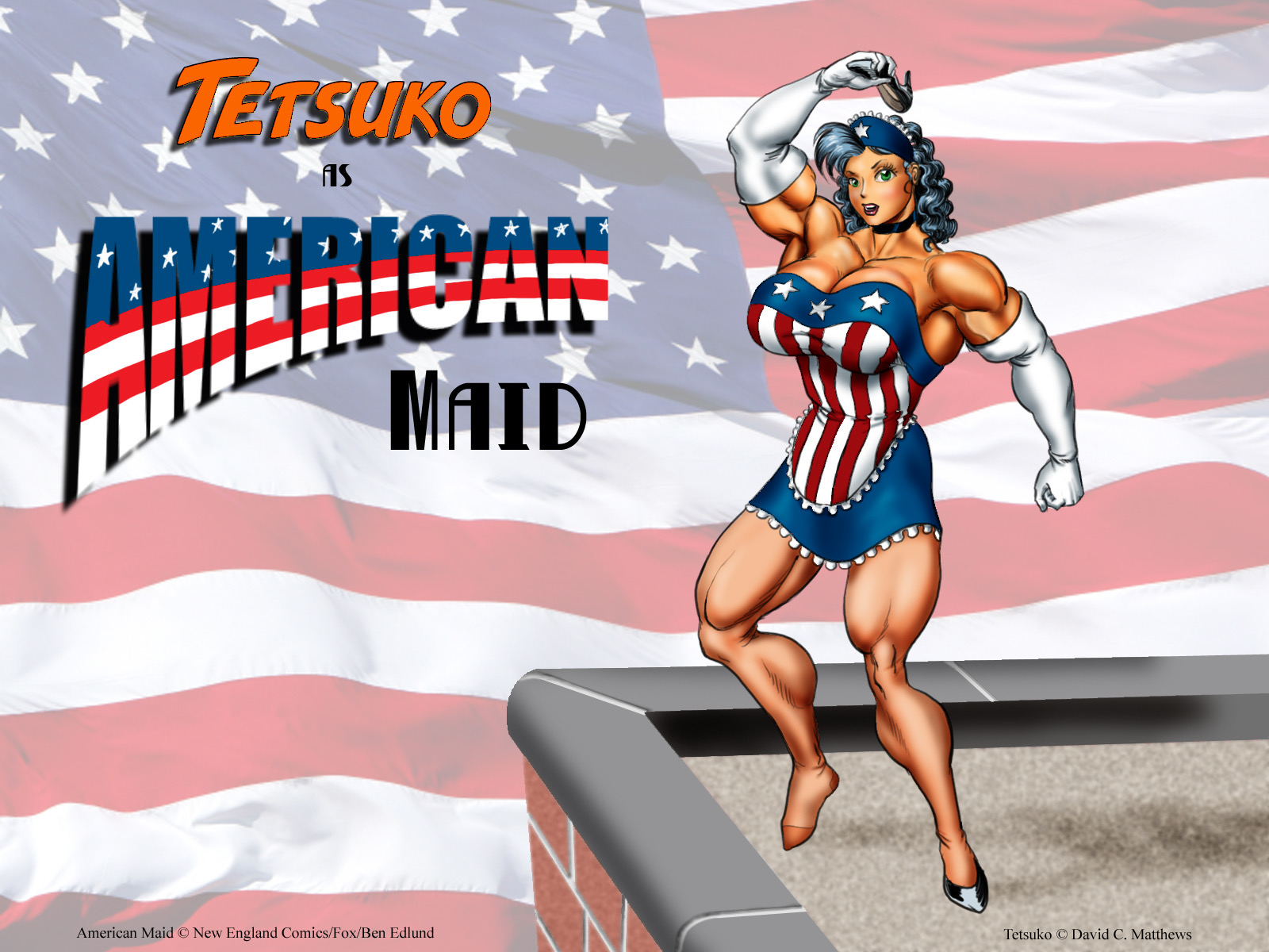 Tetsuko as American Maid