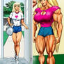 Tetsuko before and after