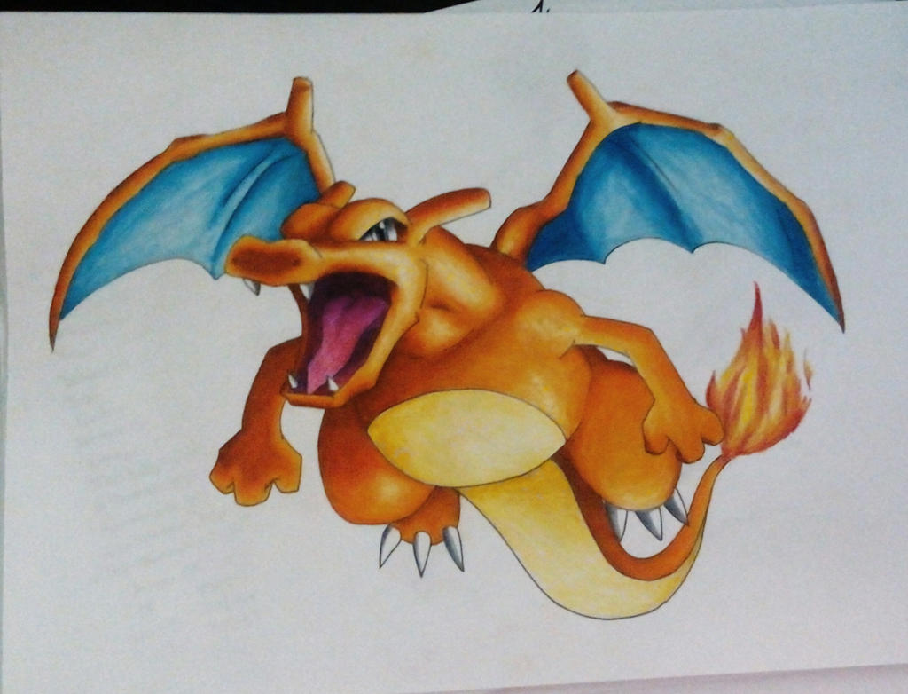 Pokemon - Glurak by Pandaroszeogon on DeviantArt