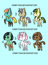 (OPEN) 1 Point Pony Adopts!