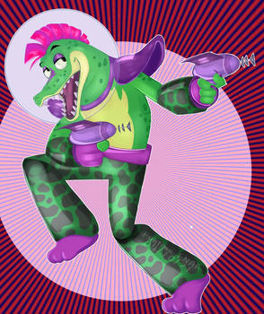 Montgomery Gator/fanart-FNAF Security Breach