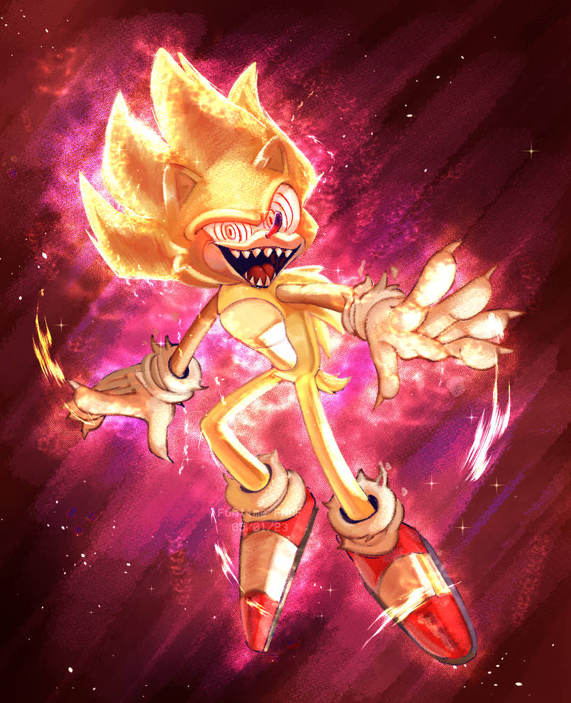 Fleetway Sonic by FuntimeFNAF2020 on DeviantArt