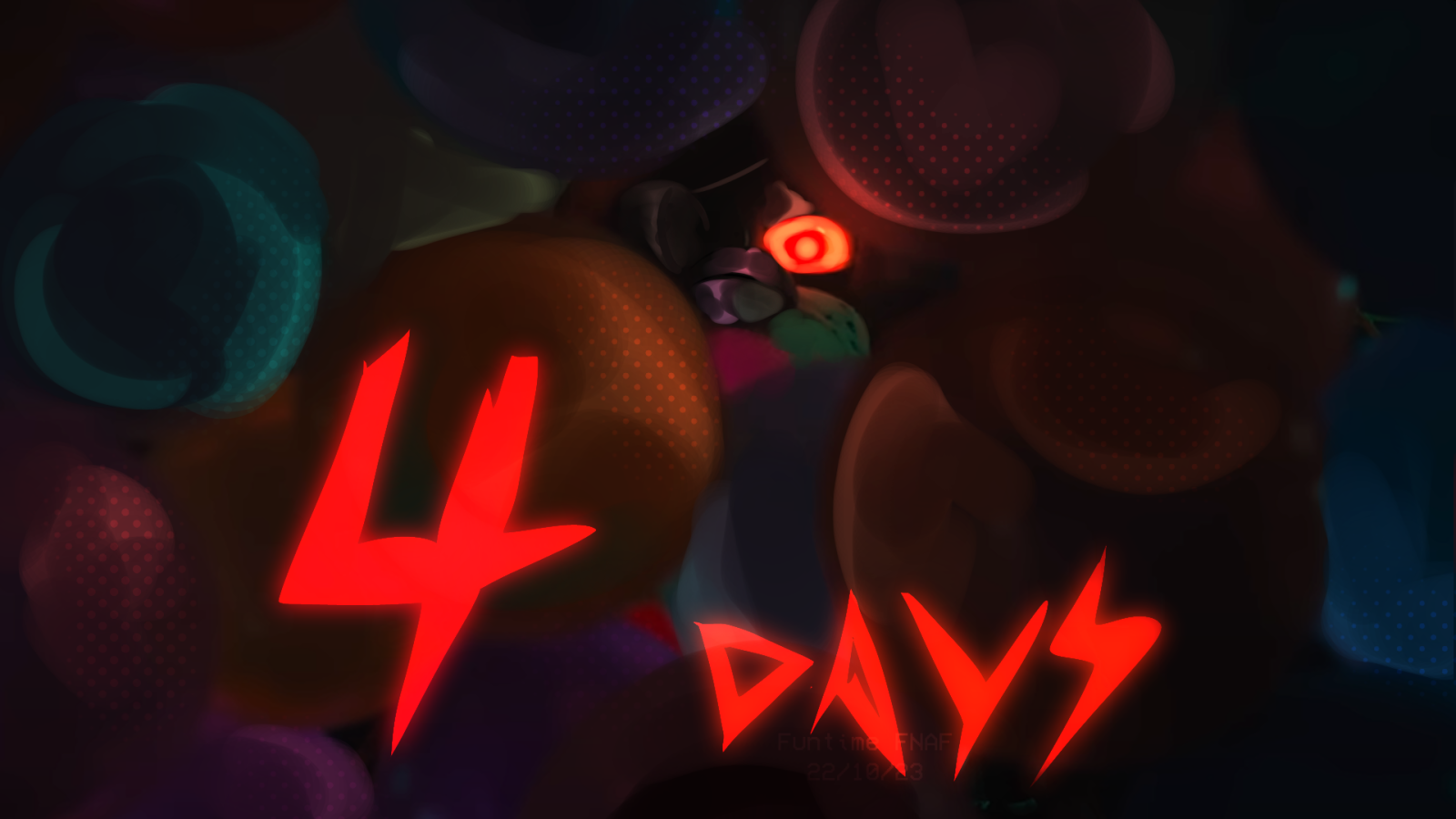 4 days until the FNAF MOVIE releases by Funtii016 on DeviantArt