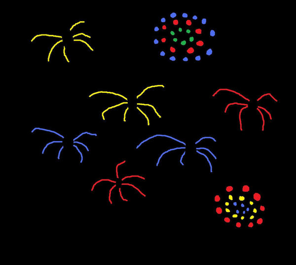 Fireworks Deviantart Fireworks by Warship8 on DeviantArt