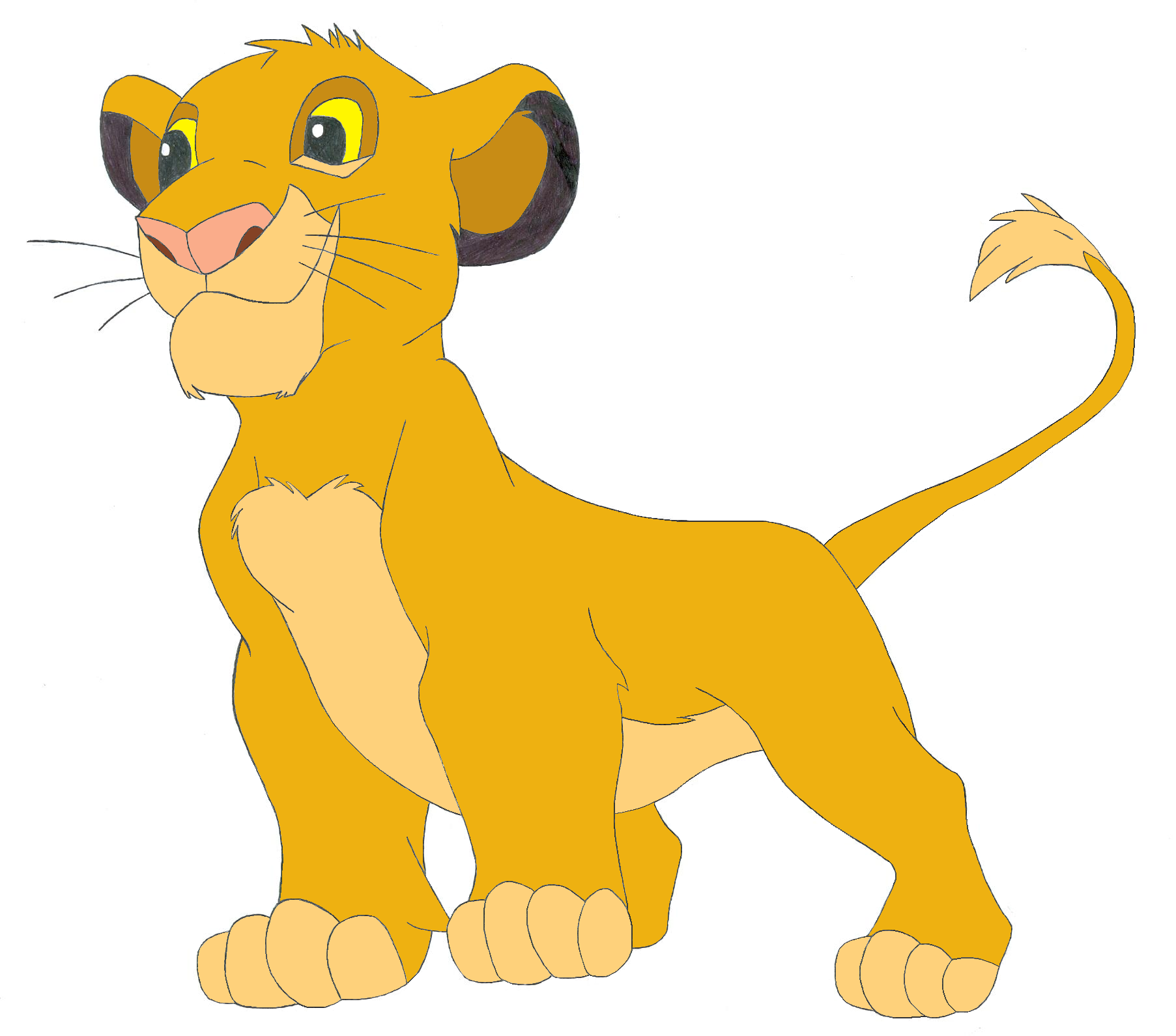 Young Simba (Disney's The Lion King) (1995) by raptoruos-knight on ...