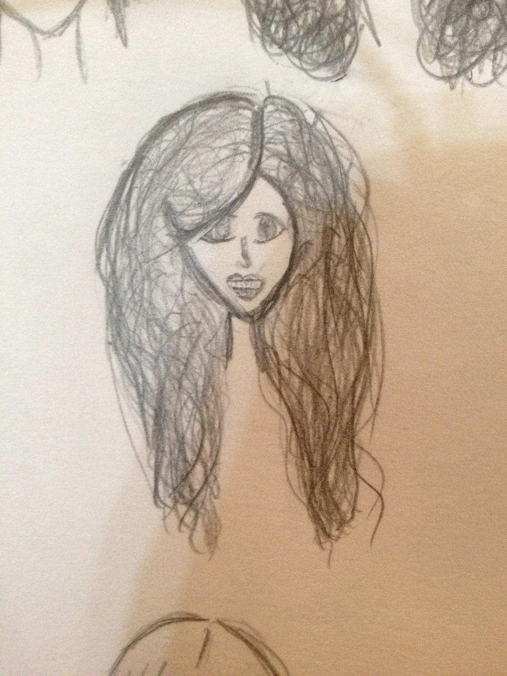 30+ Top For Messy Hair Girl Drawing | Vintage Lady Dee