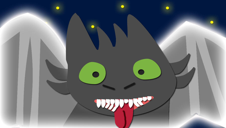 Toothless with teeth by dragonzareawezuum on DeviantArt