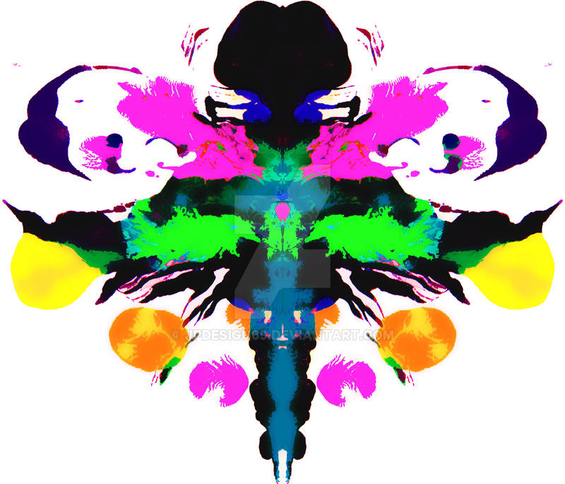 Colorful Rorschach Hyper-color Rorschach Test by jpdesign69 on DeviantArt