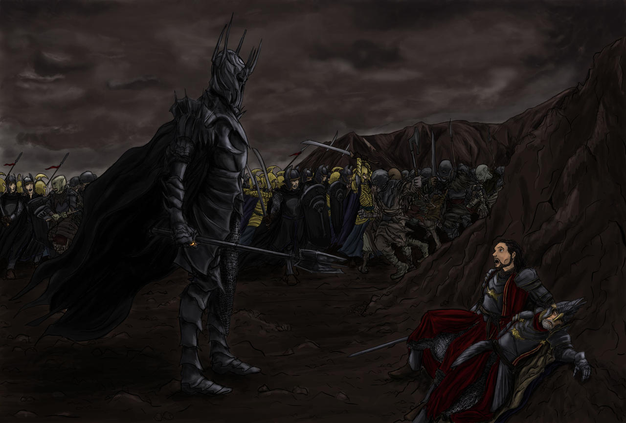 GoodvsEvil Sauron vs Isildur