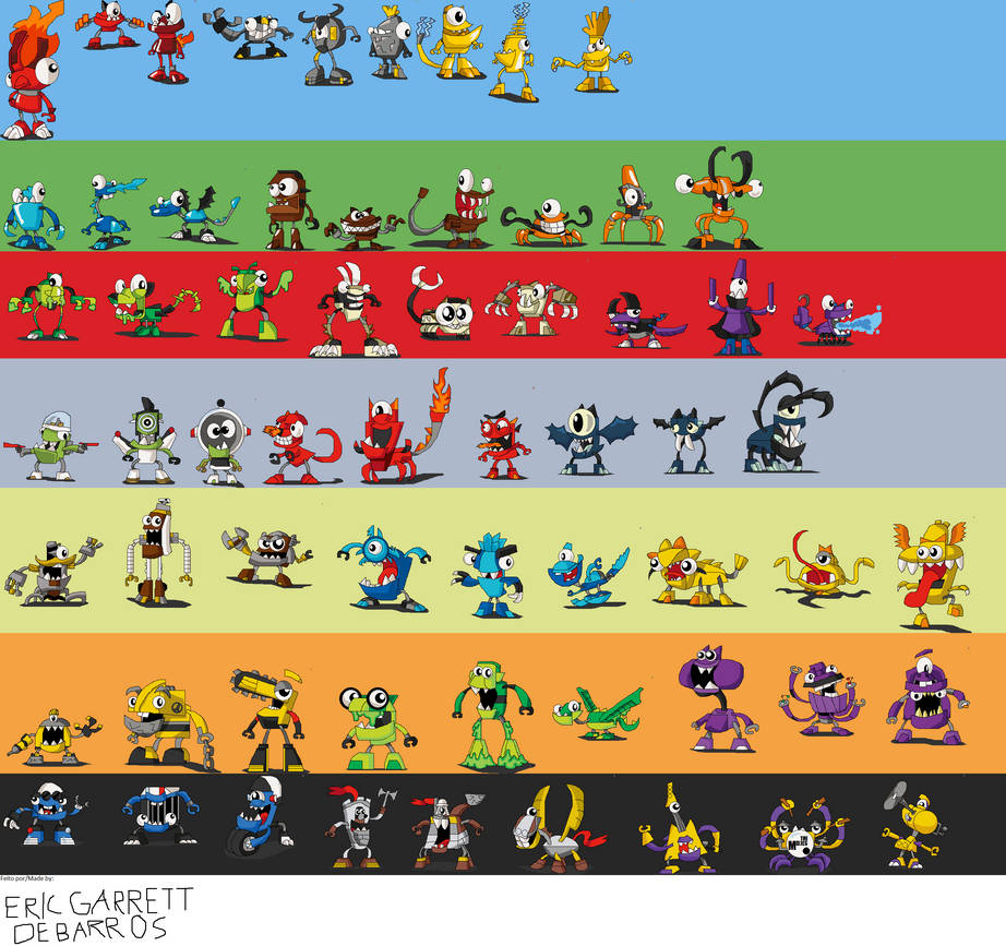 Mixels by EricSonic18 on DeviantArt