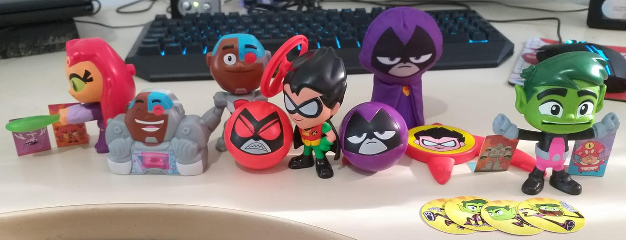 Teen Titans Go! McDonald's Toys by EricSonic18 on DeviantArt