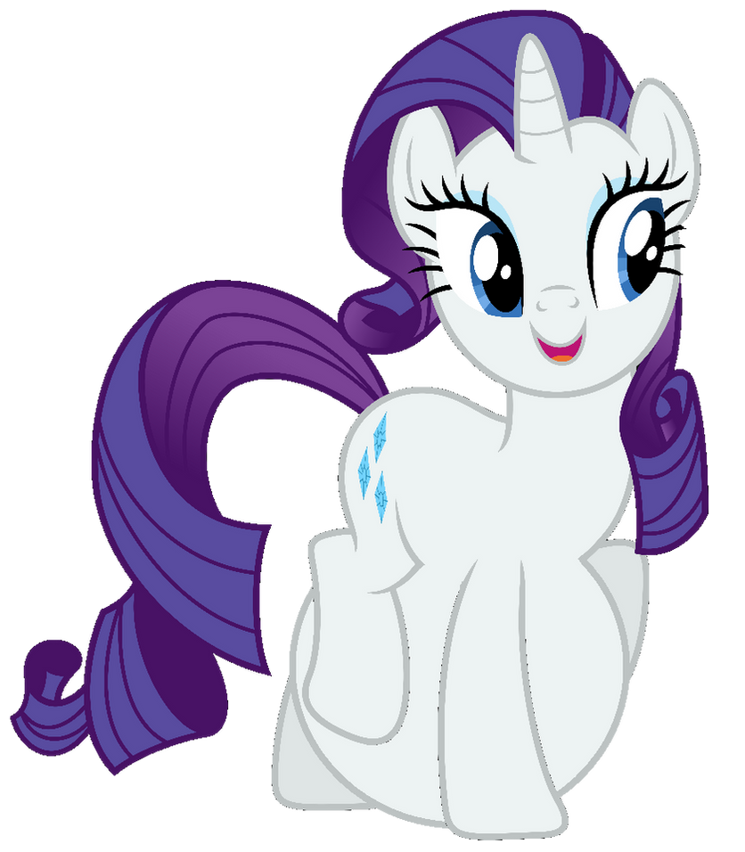 Stuffed Rarity by EricSonic18 on DeviantArt