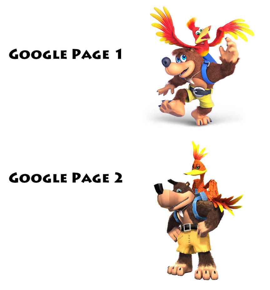 The second page of Google by EricSonic18 on DeviantArt