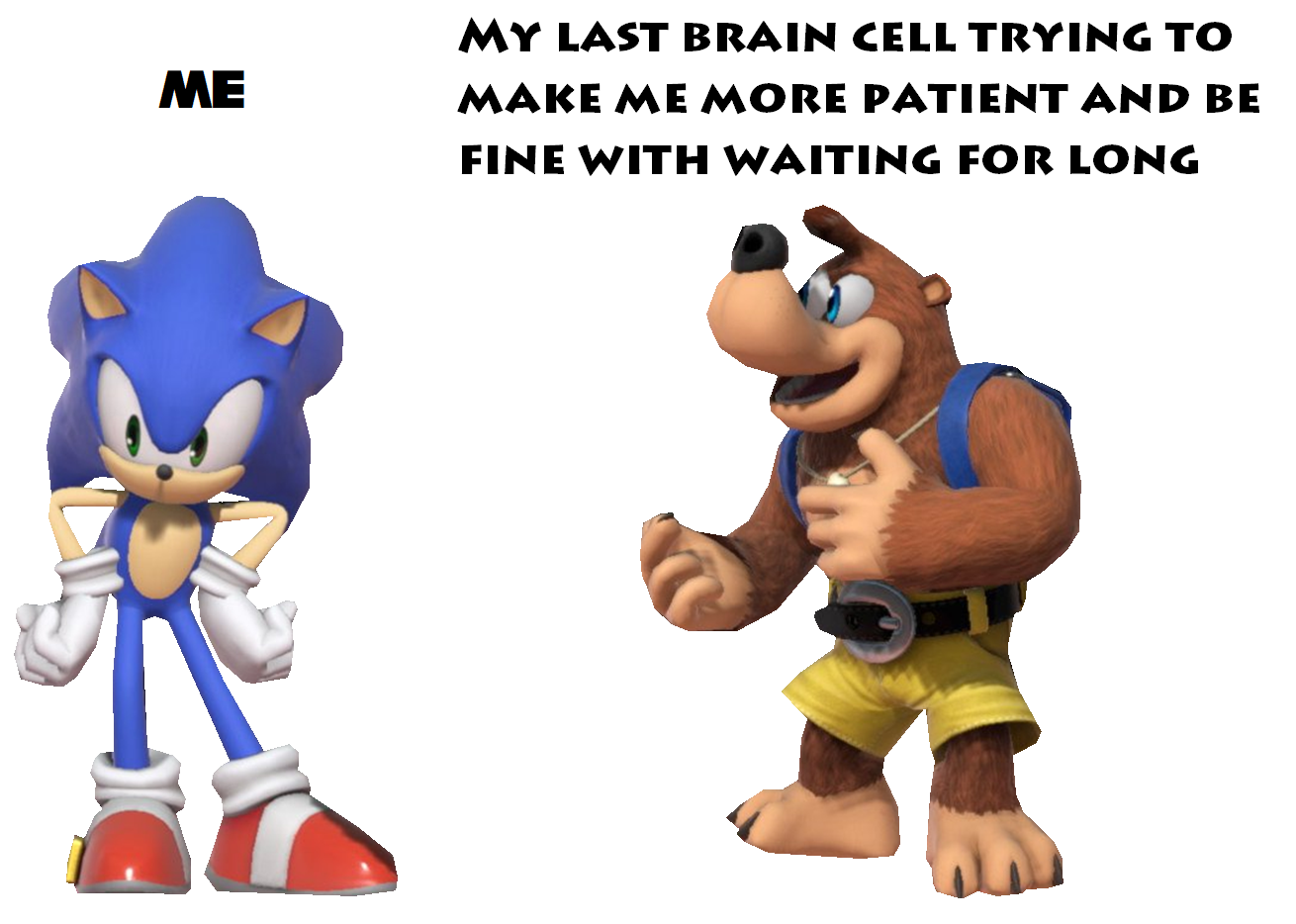 My impatience by EricSonic18 on DeviantArt