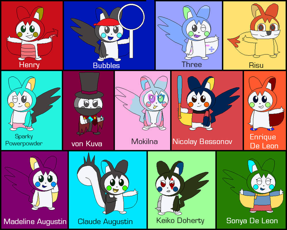 Emolgas by EricSonic18 on DeviantArt